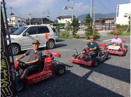 [Iwate/ Hiraizumi]Rental cart experience-thrilling! Drive on public road by cart (2 hours)の画像