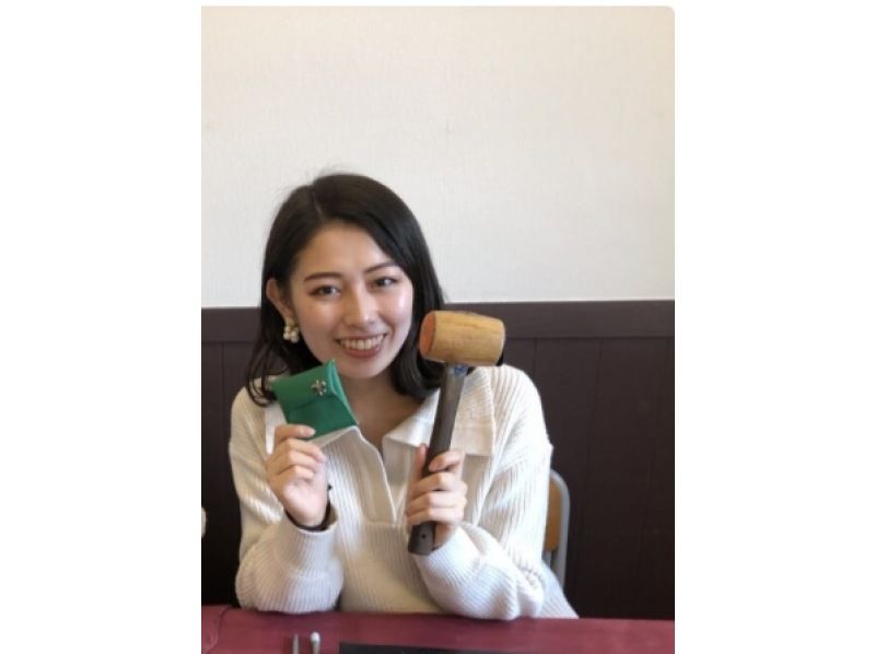 [Hyogo / Kobe] Leather craft manufacturing experience- "Premium coin case making" made from high-quality cowhide Individuals and groups are welcome! It's OK with empty hands!の紹介画像