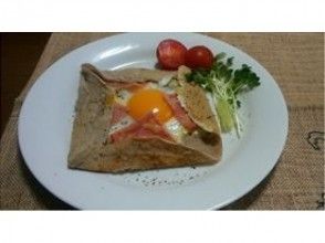 【Nagano · Azumino City · Culinary Experience】 Fashionable French cuisine! Picture of making Galette