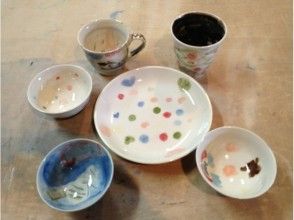 【福岡県・陶芸体験】磁器に好きな絵を描く絵付けを体験しようの画像
