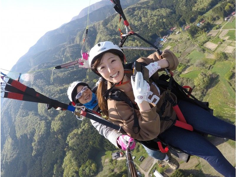 【栃木・那須高原】初心者も安心！パラグライダー体験（タンデムフライトコース）