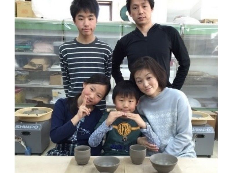 [Yamanashi-Lake Kawaguchi] pottery experience-electric pottery-easy plan ★ pottery experience debut easily using about 1 kg of clay!の紹介画像