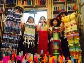 【大阪・北区】子どもから大人まで楽しく手織り体験！ストールorテーブルセンターを作ろう