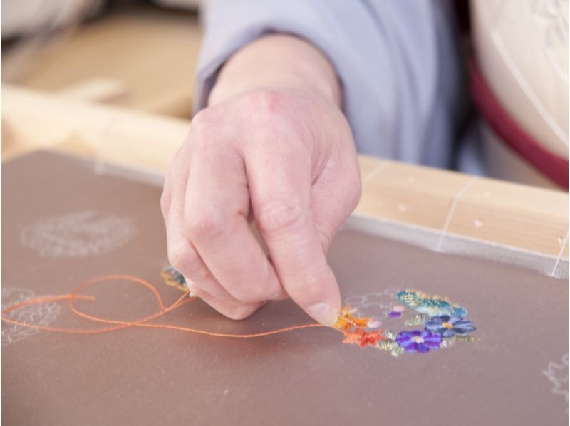 【石川・金沢】加賀繍（かがぬい）に挑戦！刺繍体験ファミリープラン