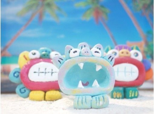 【沖縄・那覇】国際通りから歩いて10秒！お子様も気軽にできる「シーサー絵付け体験」の画像