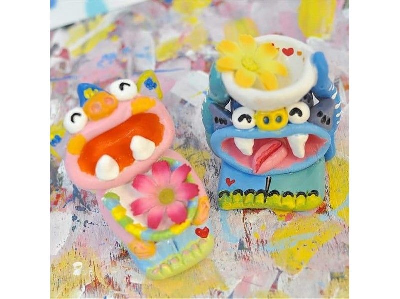 【沖縄・那覇・シーサー作り・アクセサリー作り】コース未定でご予約OK！来店後にメニューを選択できます