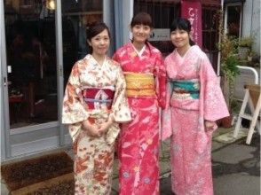 슈퍼 서머 세일 2024 오타루역 근처의 기모노 렌탈~전통적인 기모노로 일본옷 미인으로 변신! 충분히 하루 코스