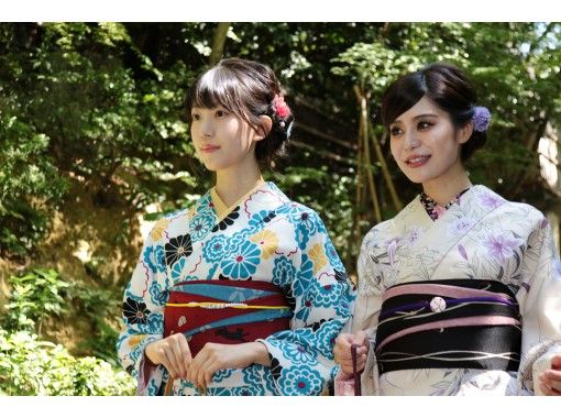 [Osaka/ Umeda] Kimono rental near Umeda Station /Osaka Station-this price with dressing! adult of the gas "high-grade plan."の画像