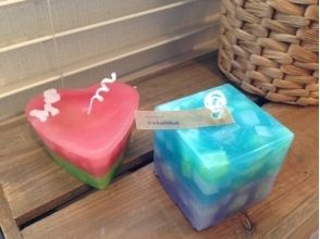 【東京・水天宮前】お好みの色と型でキュートに!「グラデーションキャンドル」を作ろうの画像