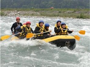 [富山·黑部河]富山沿著7條主要河流下行！黑部河漂流（半天課程）