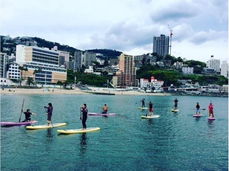 【静岡県・SUP体験】夏プラン!熱海でSUP体験したい方におすすめの90分コース!SUP体験