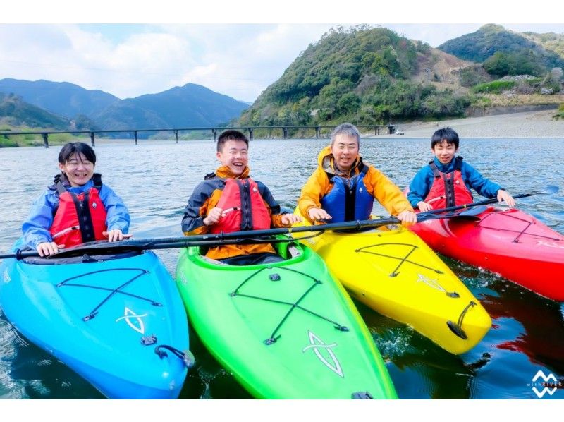 【四万十川でカヌーツアー！（２時間半）】四万十川を川旅カヌー！ おやつ＆お茶付♪