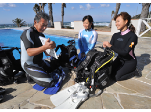 [Tochigi ・ Utsunomiya】 Experience in the pool Diving(Discover Scuba)の画像