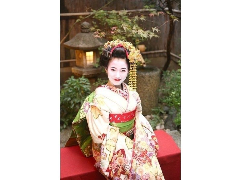 【京都・舞妓体験】舞妓変身　お庭プラン