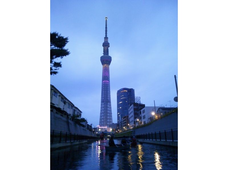 【東京・23区】スカイツリーナイトカヌー