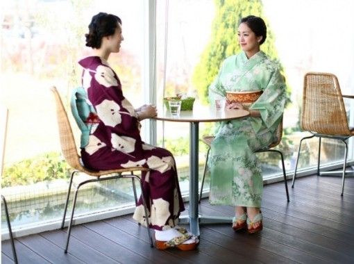 【이시카와· 가나자와】 가나자와 관광 기모노렌털"유카타 산책 플랜」빈손으로 오세요! 가나자와 역에서 도보 5 분!の画像