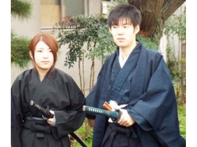 [大阪/泉南]您可以學習武士道精神，這是情侶們的絕佳“武士體驗計劃”！の紹介画像