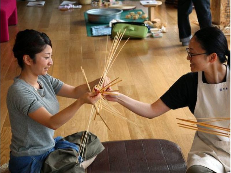 【大分・別府】伝統の竹細工を自分で作ってみよう！竹あそびも出来ます！