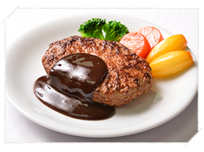 【岐阜・白鳥】おいしそうな食品サンプルを自分で作ってみよう！＜ハンバーグ(単品/セット＞