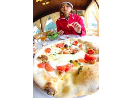 [兵庫/ Okugami火鍋]午餐是一種特殊的石窯披薩♪≪森林探險≫森林探險！の画像