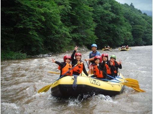 [Gunma ・ On the water】 half-day Rafting Tours ! Let's enjoy the torrent of great power!の画像