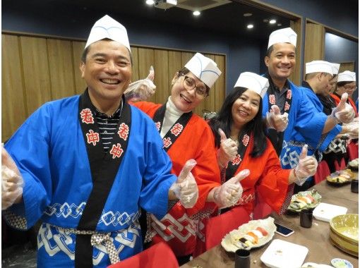 【 奈良 ·拉奈寺镇】让我们一起吃寿司，尽情享受！ <正宗正宗手持课程（平均/特殊）>の画像