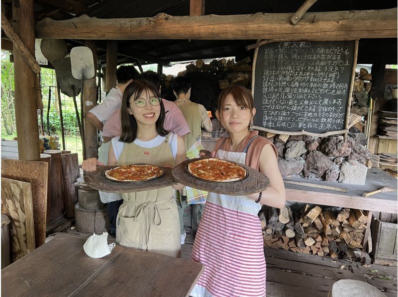 [Shizuoka] Super Summer Sale 2024 in progress! Experience baking pizza in a handmade stone oven in Izu/Amagi! Come empty-handed! Convenient for sightseeing near Amagi Pass and Joren Fallsの紹介画像