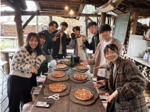 [Shizuoka] Izu/Amagi: Experience baking pizza in a handmade stone oven! Come empty-handed! Close to Amagi Pass and Joren Falls, convenient for sightseeing