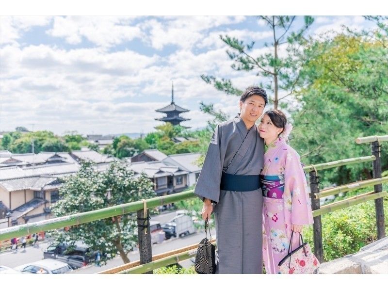 京都・祇園】カップル割引プラン！着物・浴衣レンタル