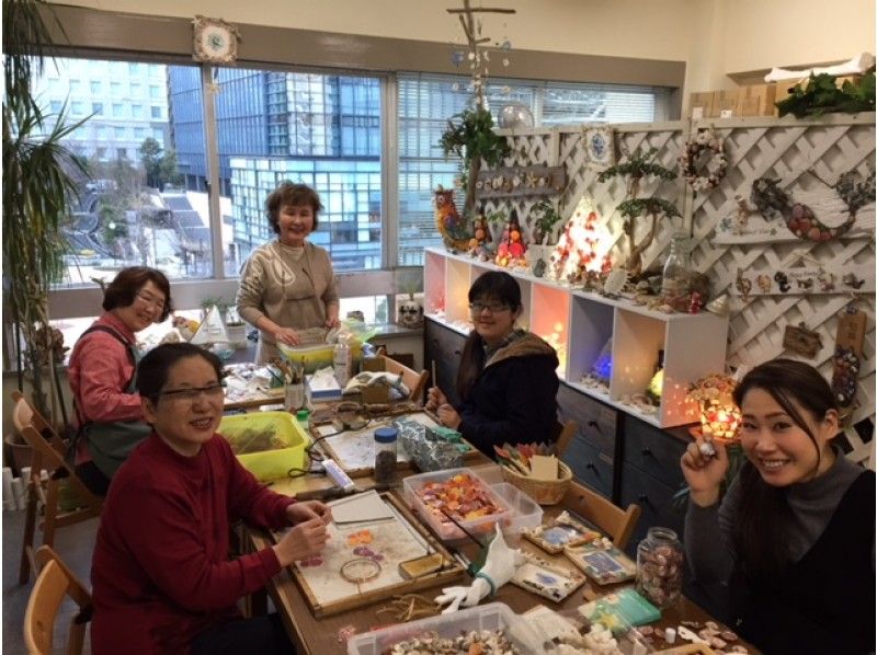 【東京・神田】海からの贈り物「マリングラス」でステンドグラス作品をつくろう