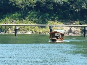 [Kochi Prefecture Shimanto] feel free to cruise in the houseboat of regular service! Plan to enjoy the Shimanto River of superb viewの画像