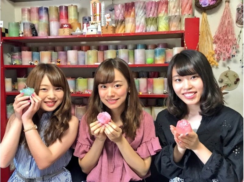【愛知・名古屋】パワーストーンのような「鉱石キャンドル」を作ろう
