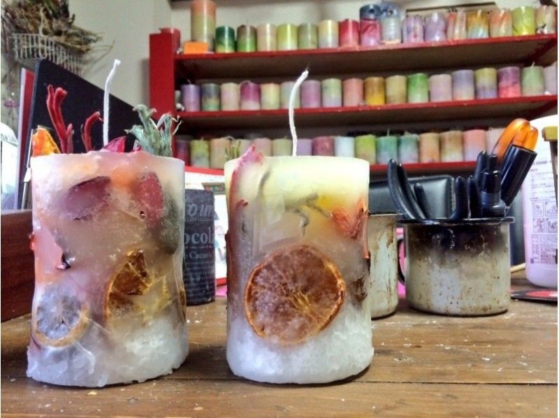 【愛知・名古屋】自然の草花を封じ込めた「ボタニカルキャンドル」を作ろう