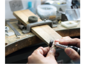 [Aichi/ Toyokawa] Recommended for gifts and couples! Original silver ring made by yourself (engraving experience course)