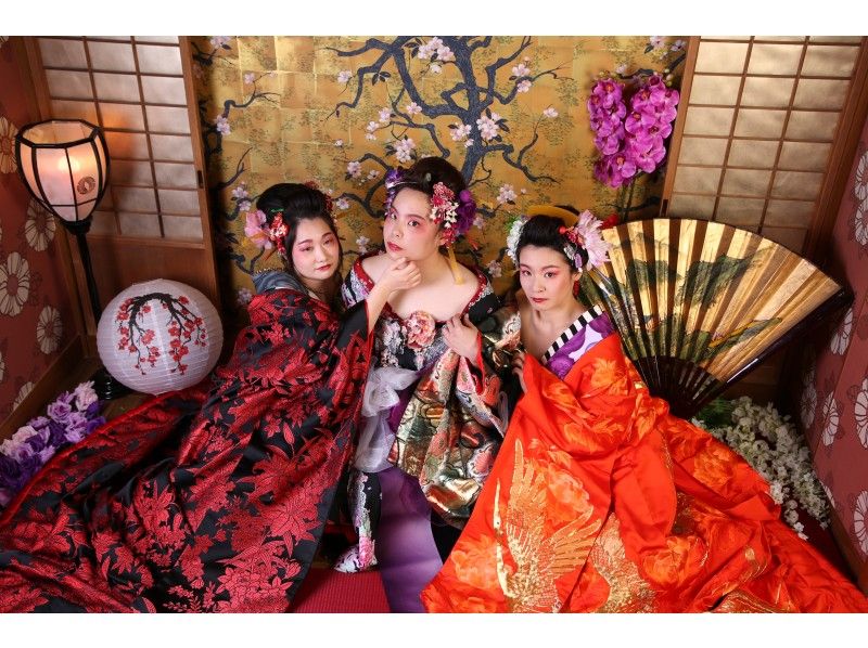 【東京・新宿】花魁（おいらん）体験！女子会プラン