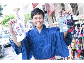 【東京・新宿】浴衣レンタル「男の浴衣でお出かけプラン」着付け付で駅から徒歩直ぐ・手ぶらでOK！