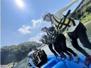 【埼玉・長瀞ラフティング】爽快ラフティング&times;7km超ロングコース！荒川を漕ぎ下る大満足プラン｜広い更衣室でで女子旅＆ファミリーに◎