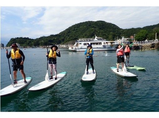 [Shizuoka / Numazu / Izu Nagaoka] The No. 1 guide supports the sea in Numazu. Stand on the board and sway the sea. Experience the hottest SUP now! (Beginner course, half day)の画像
