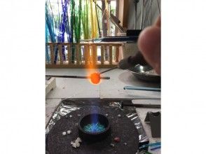 【東京・八丈島】ガラス細工「トンボ玉作り」小学生から参加可能！マンツーマンで教えます！の画像