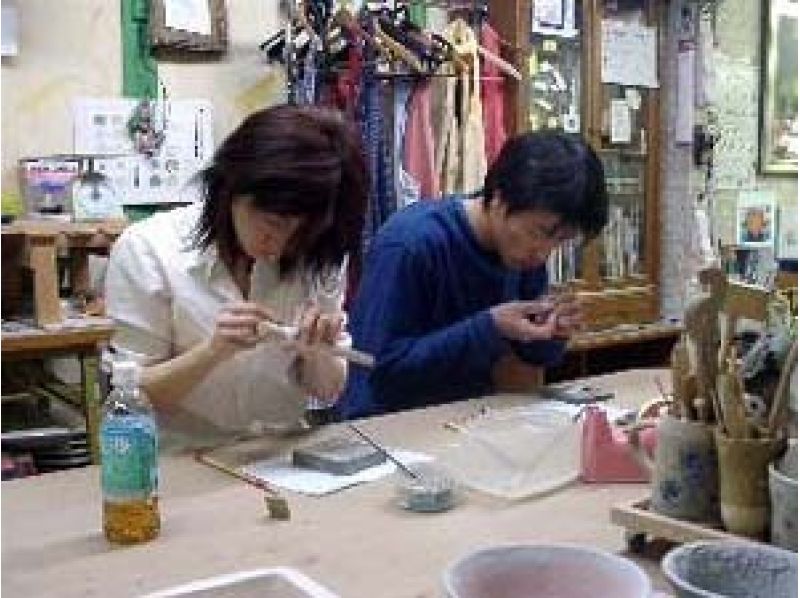 【大阪・長居公園】カップルや家族でシルバーアクセサリー制作+陶芸+絵付け体験〔長居遊びコース〕