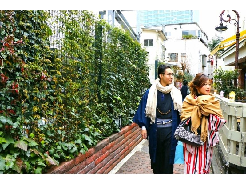 【東京・原宿】レンタル着物で原宿デートしませんか？☆カップルプラン☆