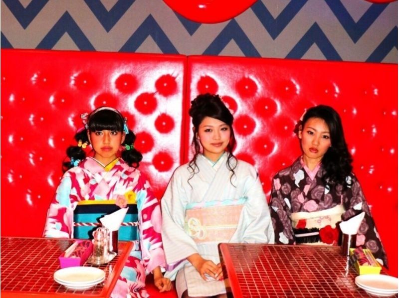 【東京・原宿】原宿だからこそ変身できる！ゴシック着物プラン♪