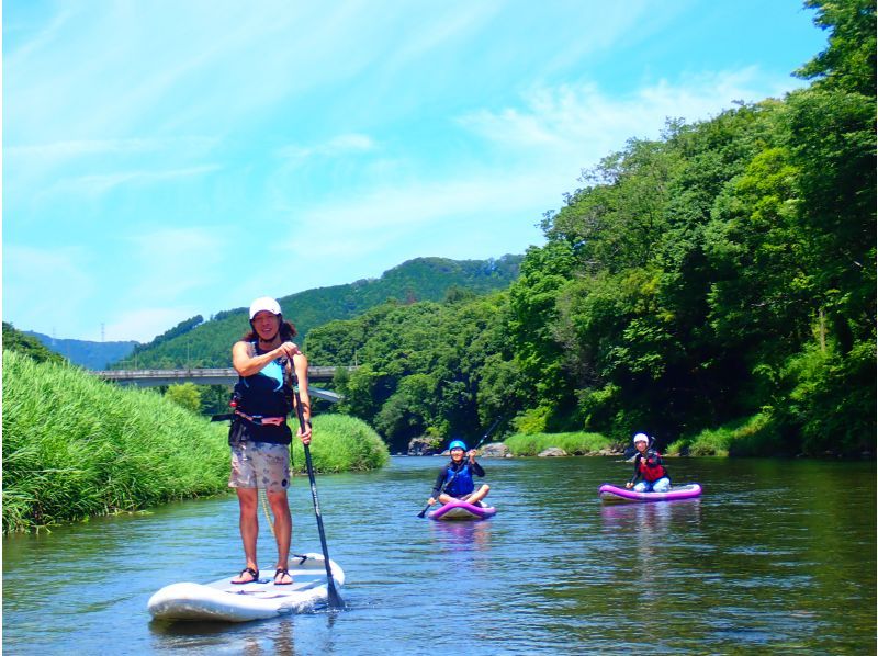 【北海道・SUP体験】透明度の高い支笏湖の湖面をクルージング！SUP体験（半日コース）の画像