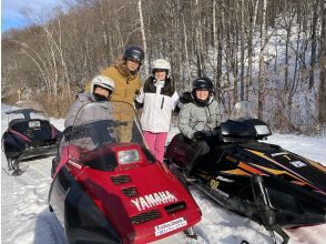 [Hokkaido, Tokachi] Run through forest roads! Snowmobile forest road touring ♪