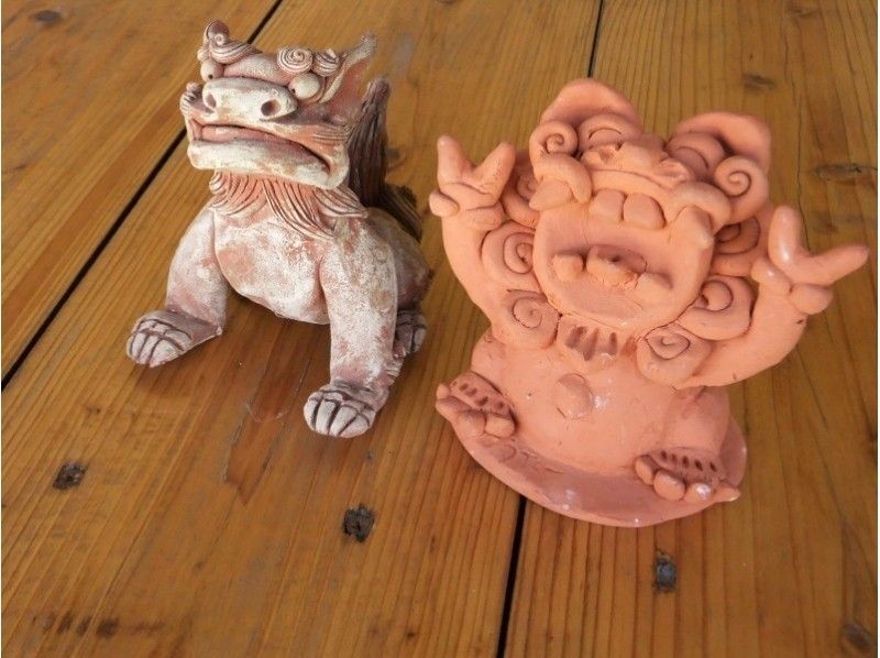 【沖縄・恩納村】シーサー作り体験！あなただけのオリジナル作品♪3種類からお選び頂けます！