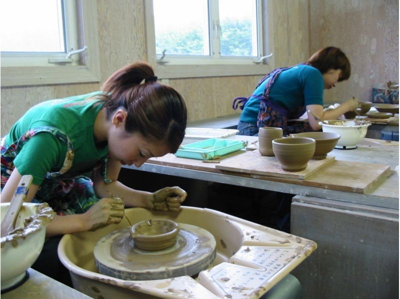 【群馬・草津】初心者歓迎!満喫プラン!陶芸体験(電動ろくろ)