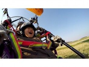 [Tochigi/ Sano] Early morning Motor Paraglider tandem experience! Uniform price for both adult and children! Enjoy with your family! 5 years old ~