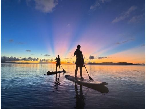 【沖縄・石垣島】夕陽と星空のSUP！当日予約大歓迎！【満天の星空】の画像