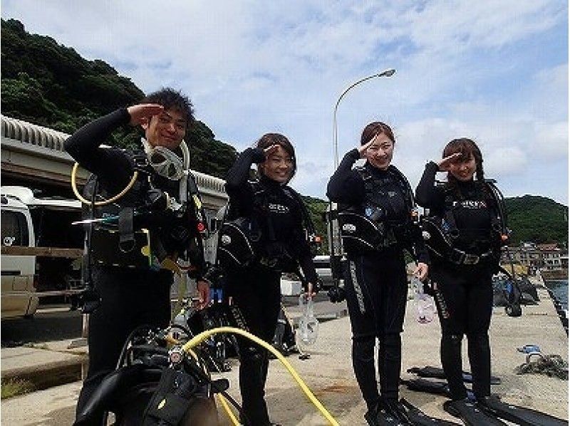 【ゲストハウスに宿泊 島根・瀬戸内・1泊2日】PADIオープン・ウォーター・ダイバーコース