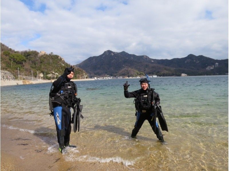 【瀬戸内海日帰り講習】PADIオープン・ウォーター・ダイバーコース